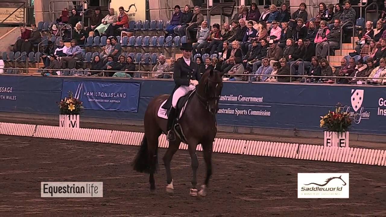 EQ Life Live TV – Maree Tomkinson riding Diamantina IV in the CDI-W Grand Prix Freestyle