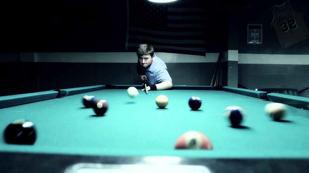 10-ball break in SLOW-MO