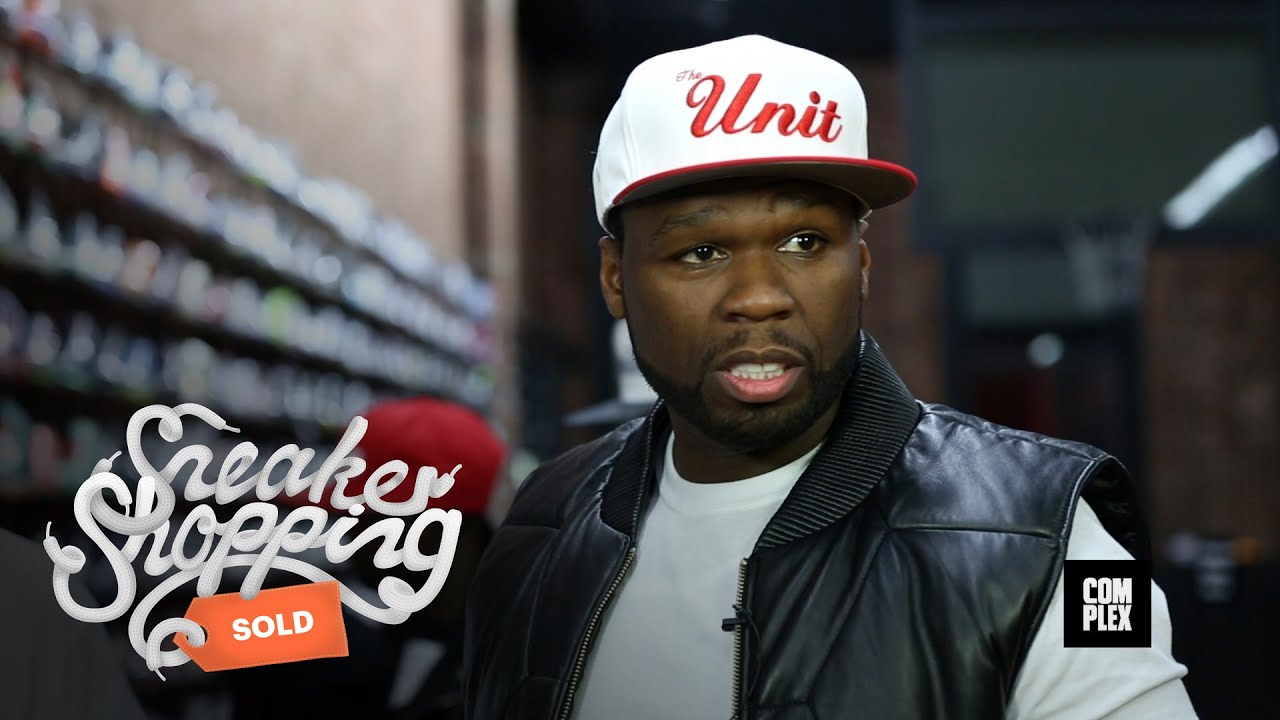 50 Cent Goes Sneaker Shopping with Complex