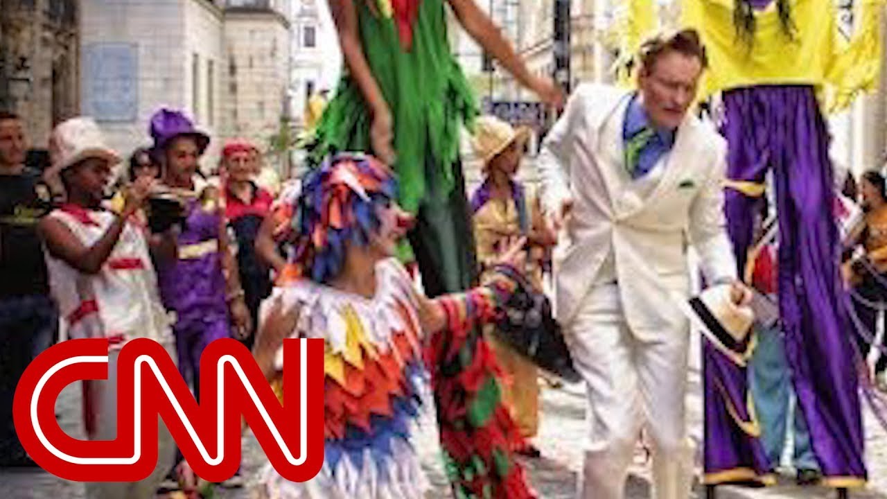 Conan on Cuba: Me being an idiot is universally funny