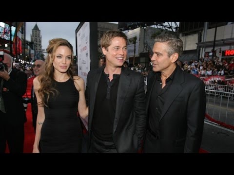 George Clooney reacts to Brangelina split