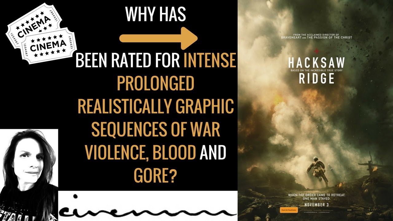 HACKSAW RIDGE (2016) Rating Summary | violence/sex/nudity/blood/gore/alcohol/drugs/swearing