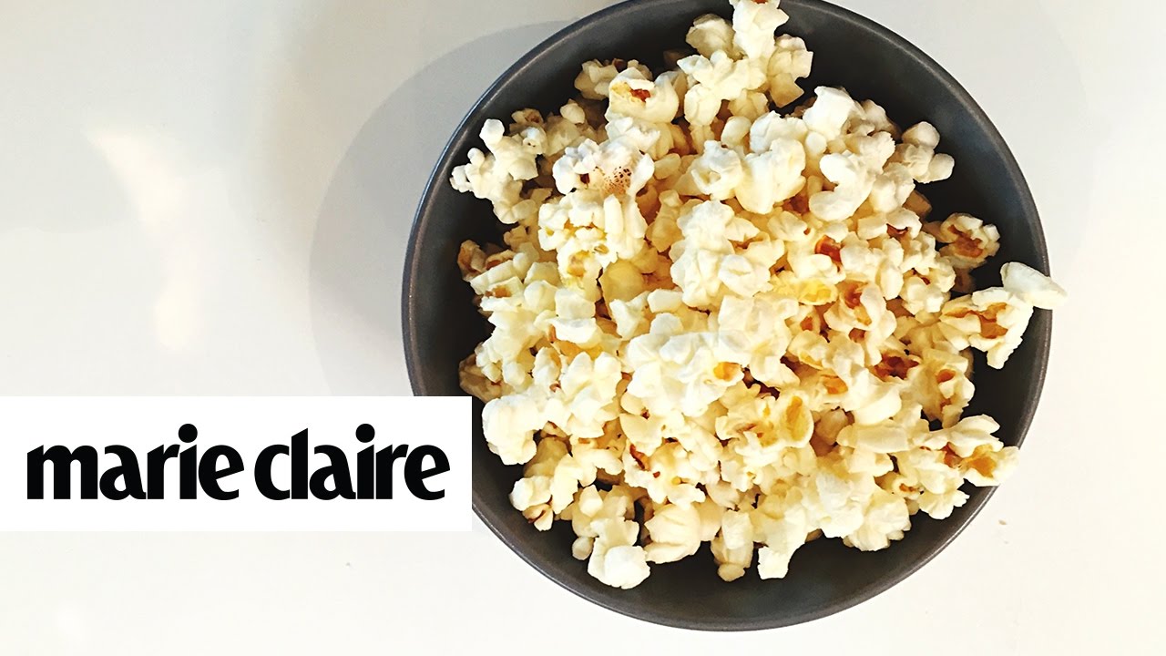 Why Is This Video of Popcorn Popping in Slow Motion So Mesmerizing? | Marie Claire