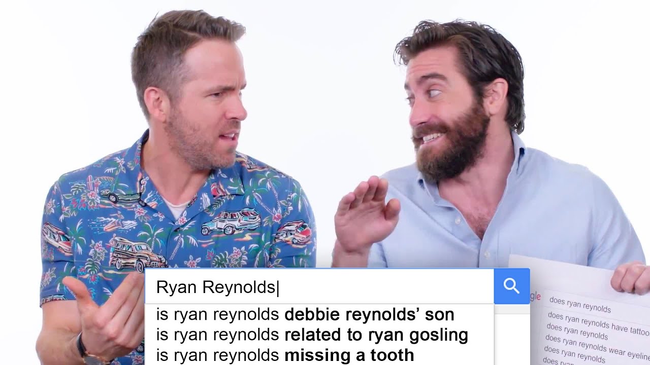 Ryan Reynolds & Jake Gyllenhaal Answer the Web’s Most Searched Questions | WIRED