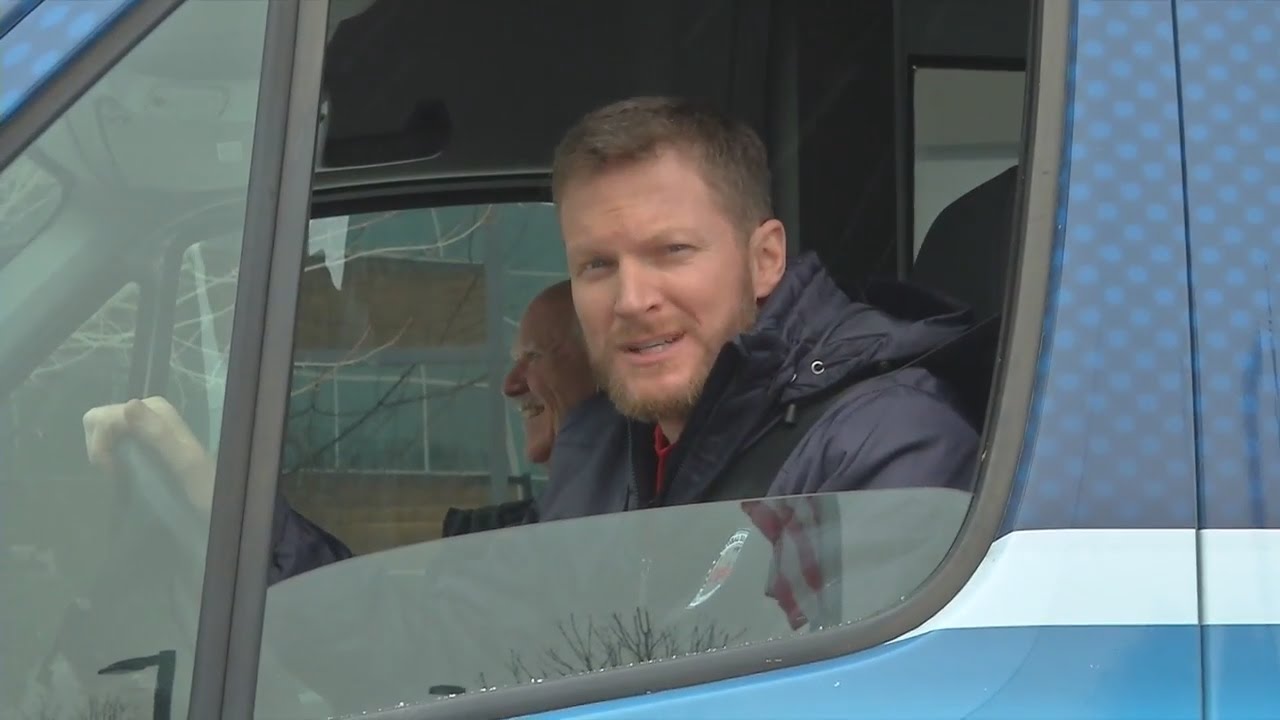 Dale Earnhardt Jr.: ESPN Bus Driver | ESPN Video