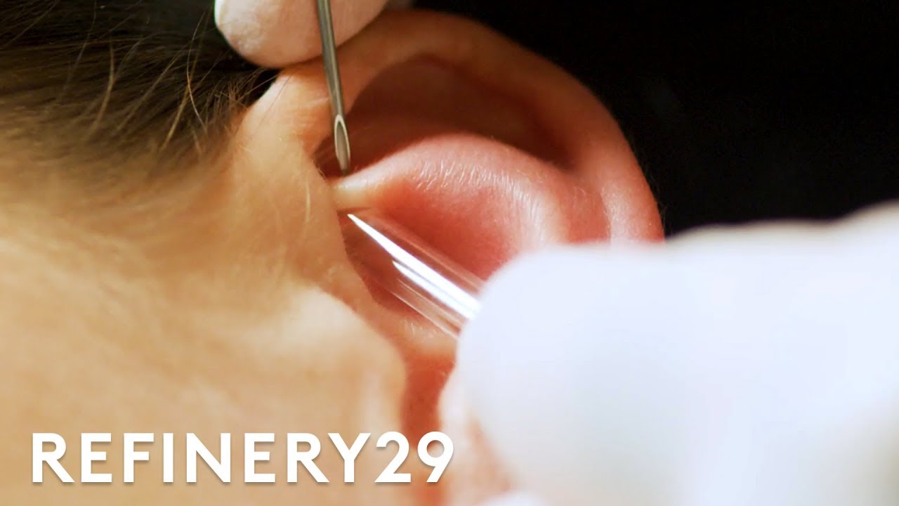 I Got A Custom Constellation Piercing From Brian Keith Thompson | Macro Beauty | Refinery29