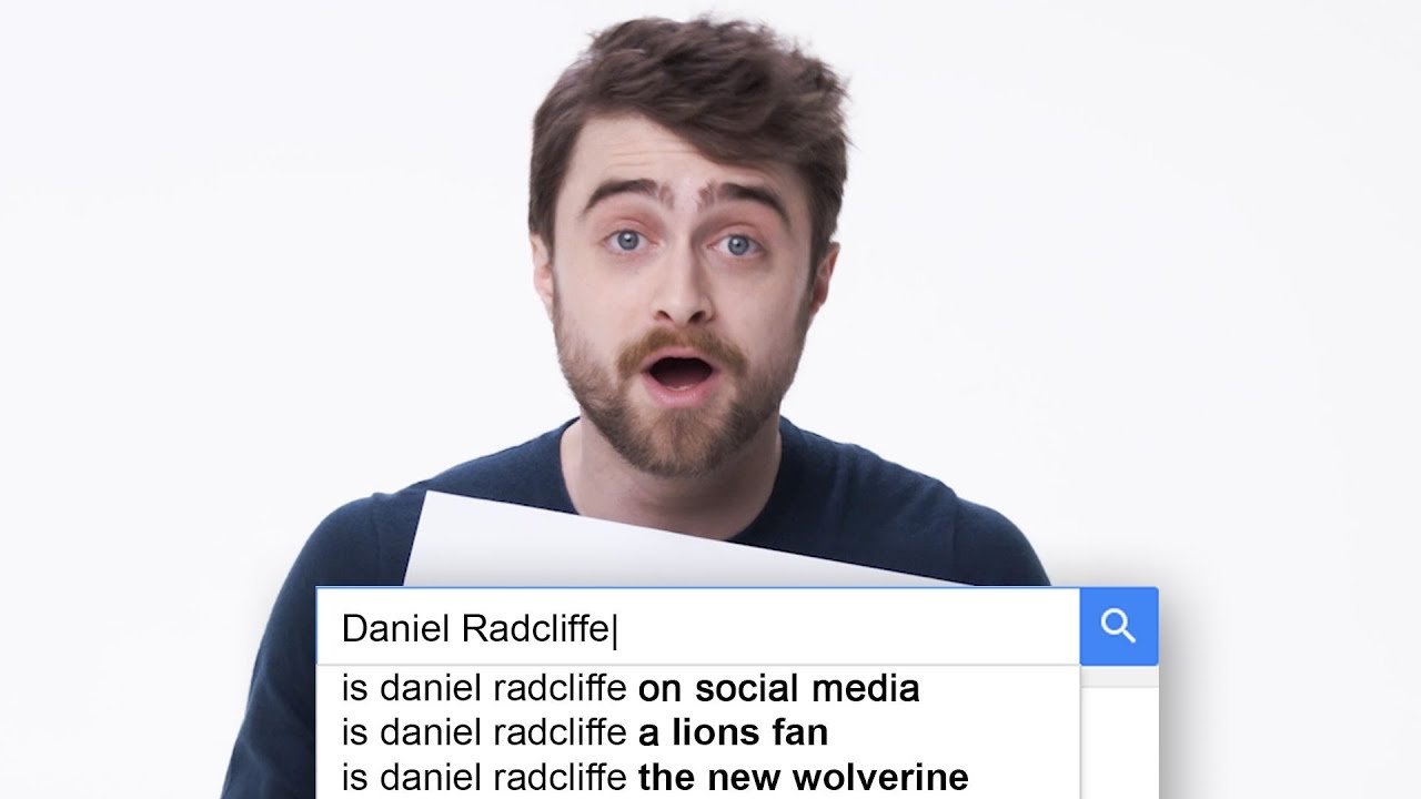 Daniel Radcliffe Answers the Web’s Most Searched Questions | WIRED