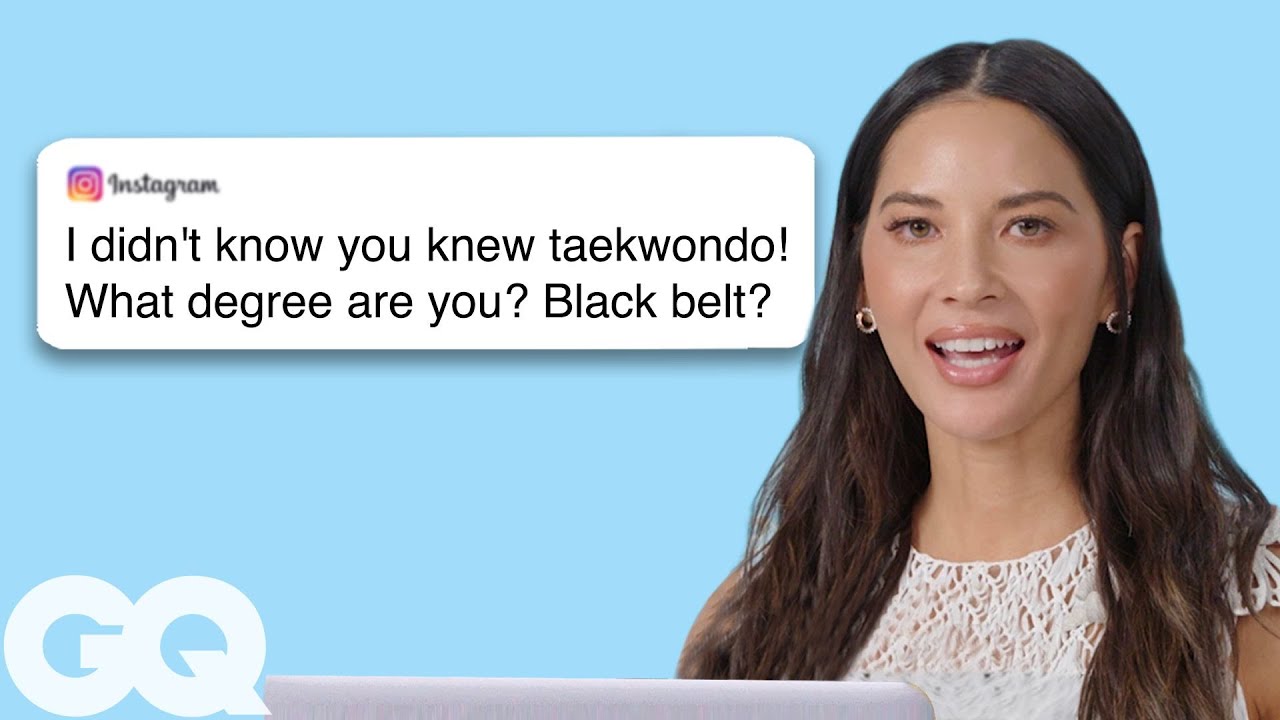 Olivia Munn Replies to Fans on the Internet | Actually Me | GQ