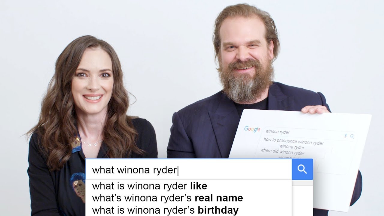 Winona Ryder & David Harbour Answer the Web’s Most Searched Questions | WIRED