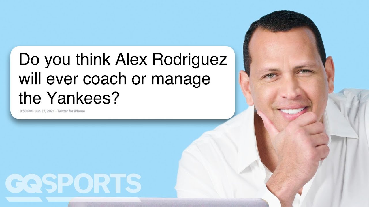 A-Rod (Alex Rodriguez) Replies to Fans on the Internet | Actually Me | GQ Sports