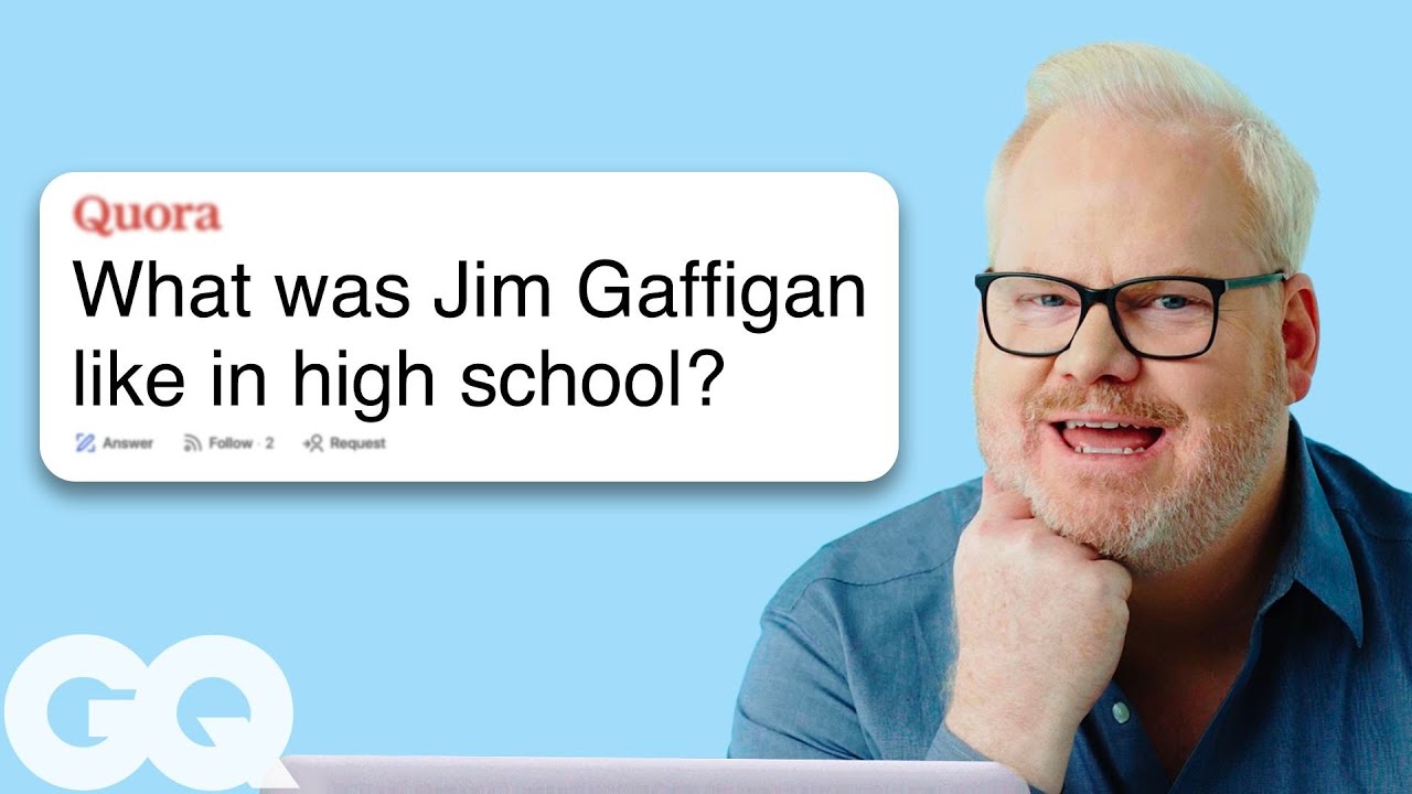 Jim Gaffigan Replies to Fans on the Internet | Actually Me | GQ