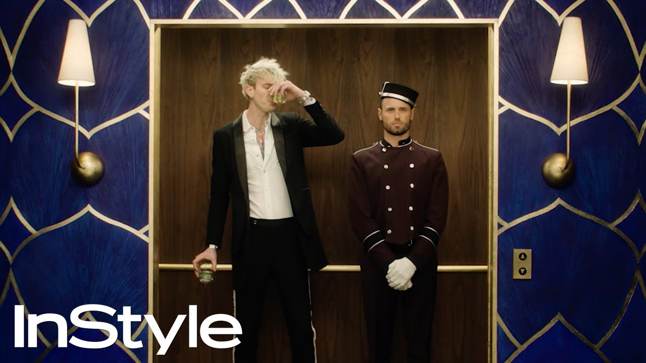 Machine Gun Kelly | 2020 Golden Globes Elevator | InStyle | #shorts