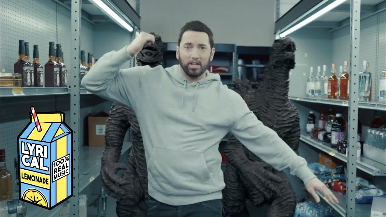 Eminem – Godzilla ft. Juice WRLD (Official Music Video)