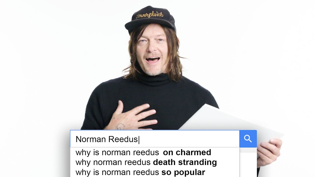 Norman Reedus Answers the Web’s Most Searched Questions | WIRED