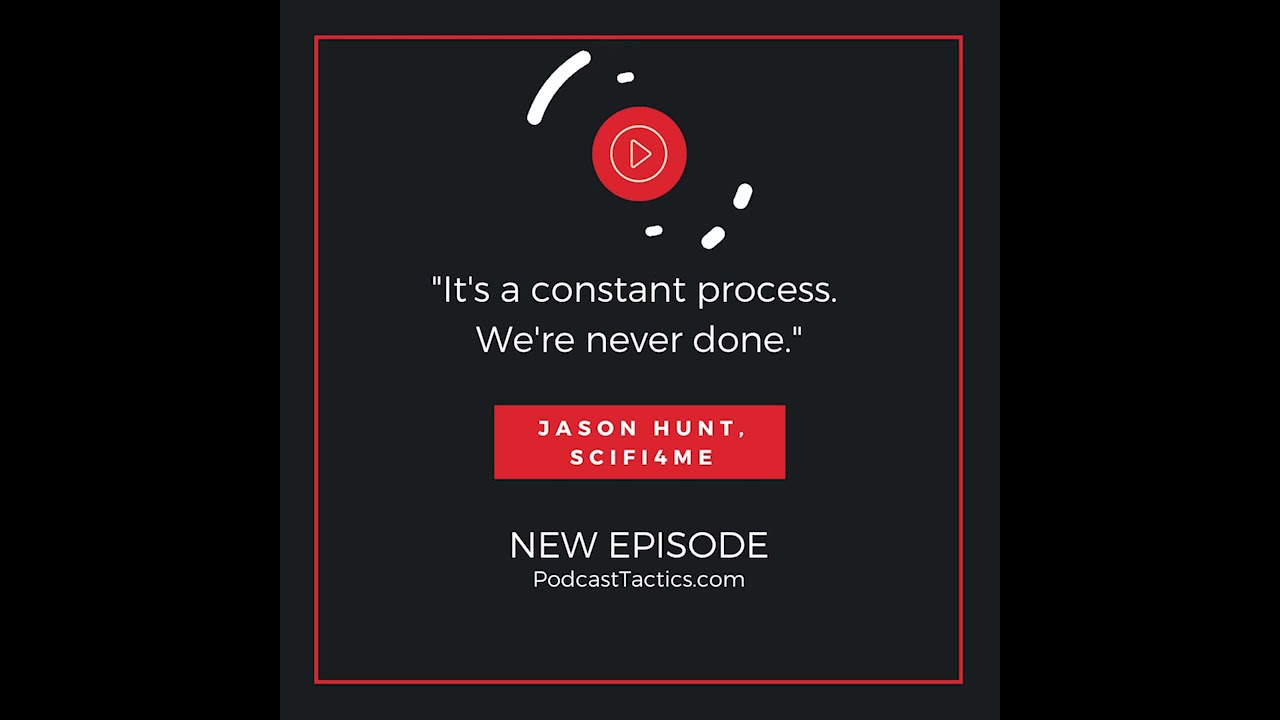New Podcast Tactics Episode with Jason Hunt @SciFi4Me #Shorts