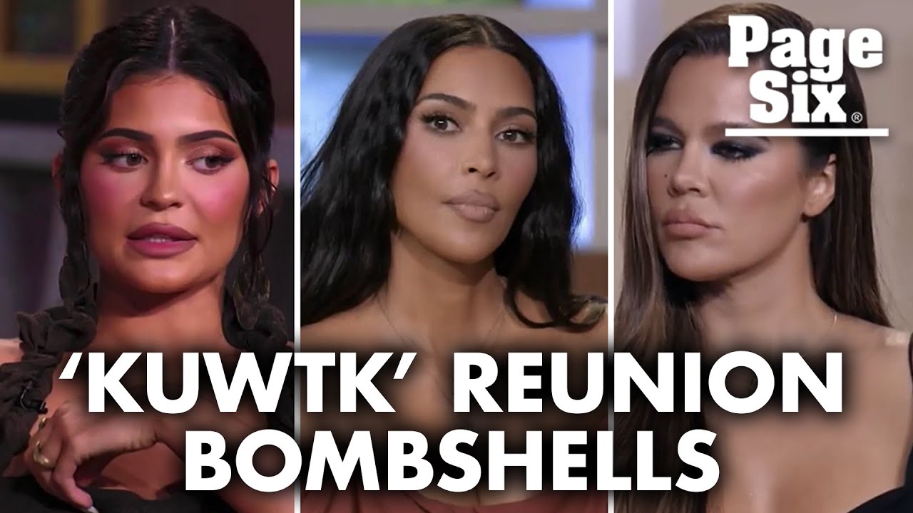 The 10 biggest bombshells from the ‘KUWTK’ reunion | Page Six Celebrity News