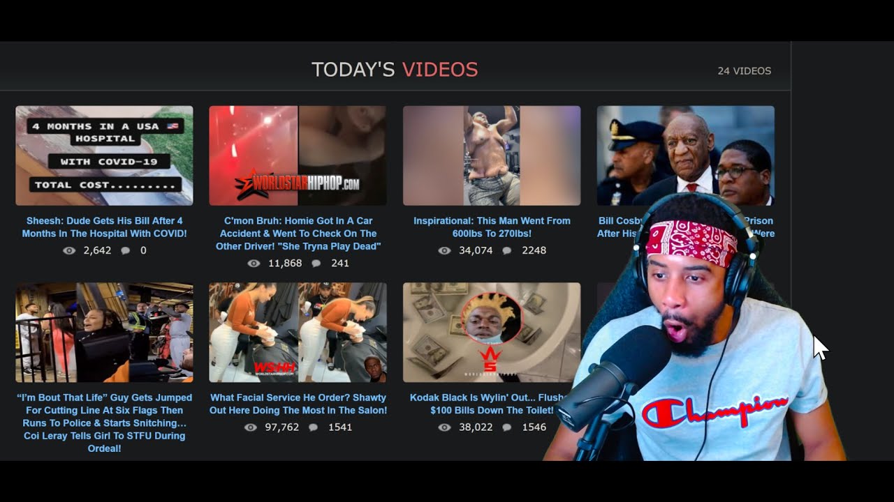 Reacting To WorldStarHipHop Videos