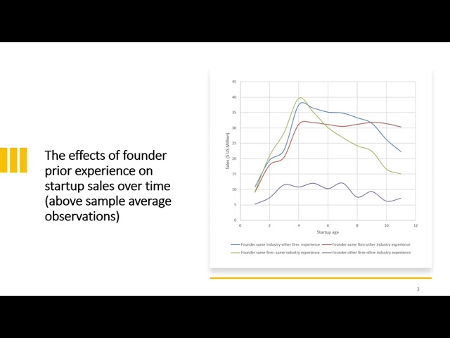 Startup Founder Prior Work Experience – an Asset or a Liability? | SEJ Video Abstract