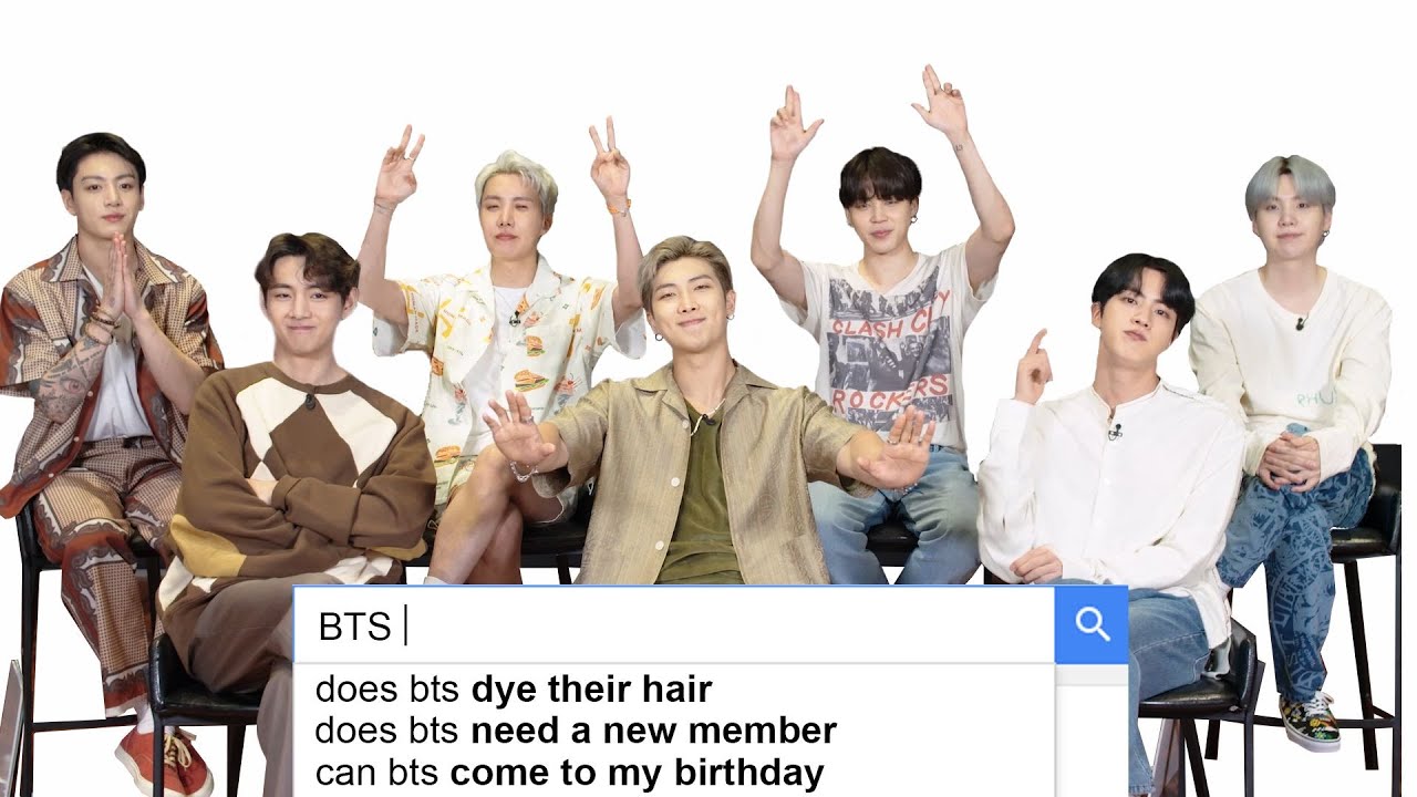 BTS Answer the Web’s Most Searched Questions | WIRED