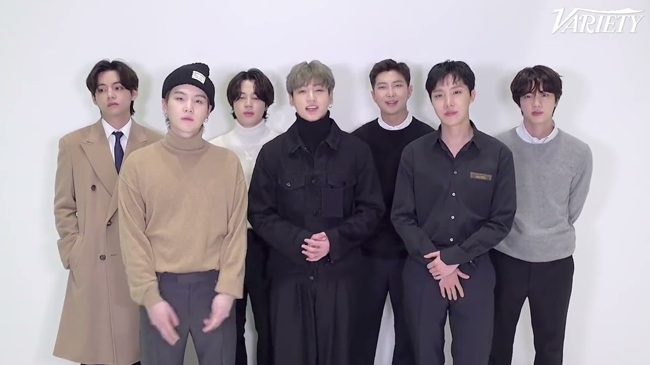 BTS Sends a Heartfelt Message Via Video At Variety Hitmakers