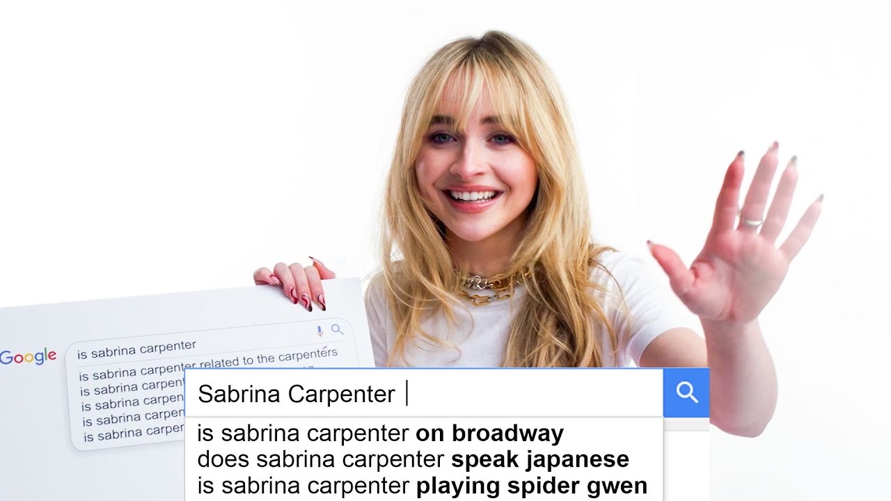 Sabrina Carpenter Answers the Web’s Most Searched Questions | WIRED