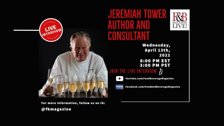 Jeremiah Tower – Author and Consultant at Jeremiah Tower Consulting