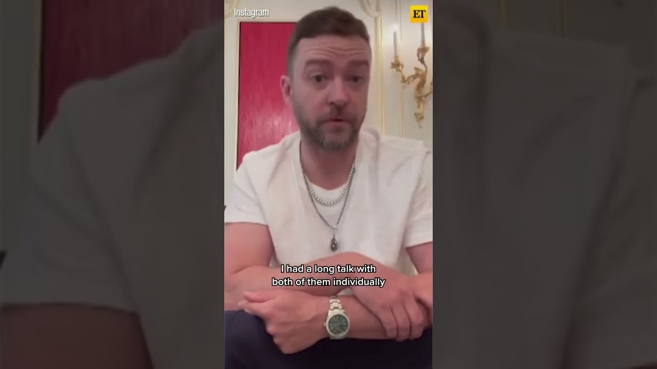 Justin Timberlake APOLOGIZES For Viral Dancing Video #shorts