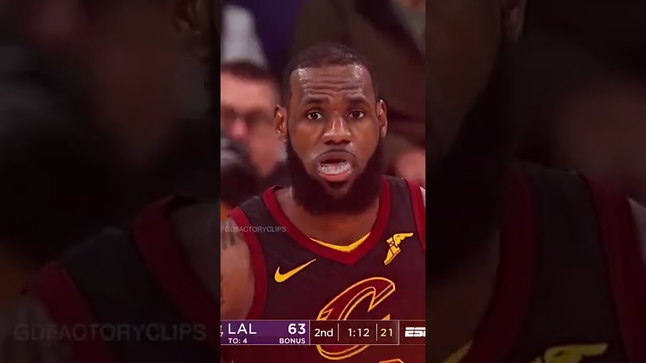 LeBron’s pass 🥶 #shorts