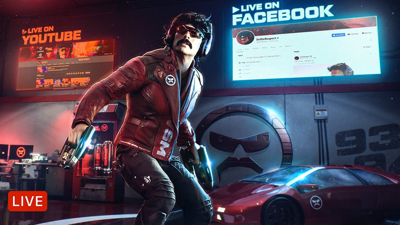 LIVE – DR DISRESPECT – FIRST EVER SIMULCAST EXPERIENCE