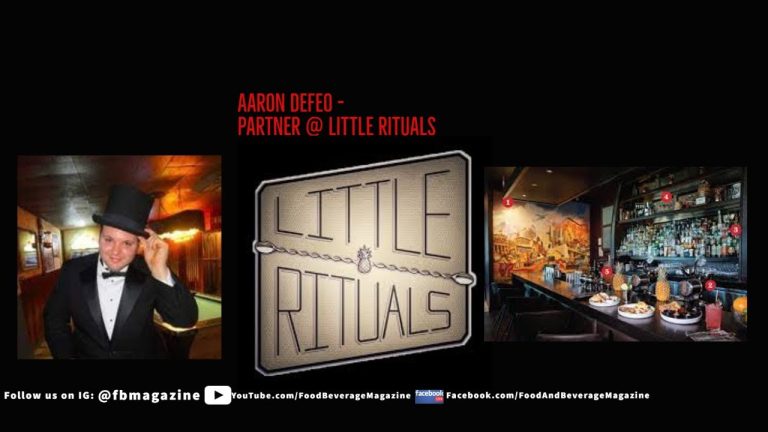 Little Rituals founder Aaron DeFeo