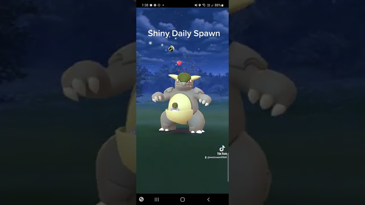 First Ever Daily Spawn Shiny