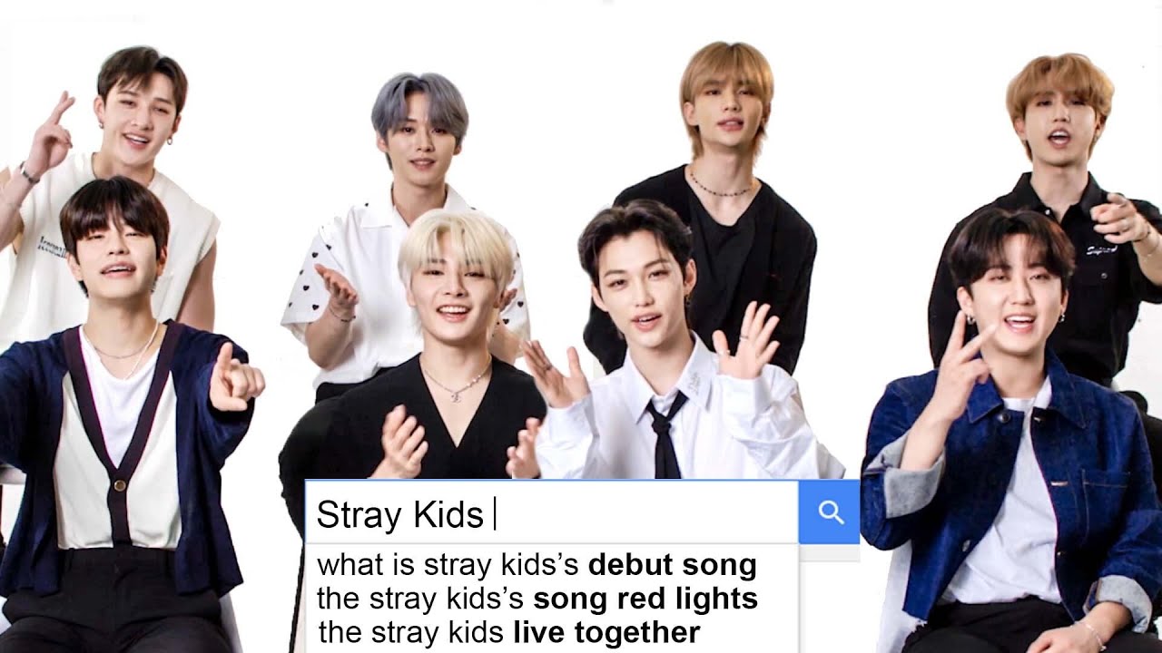 Stray Kids Answer the Web’s Most Searched Questions | WIRED