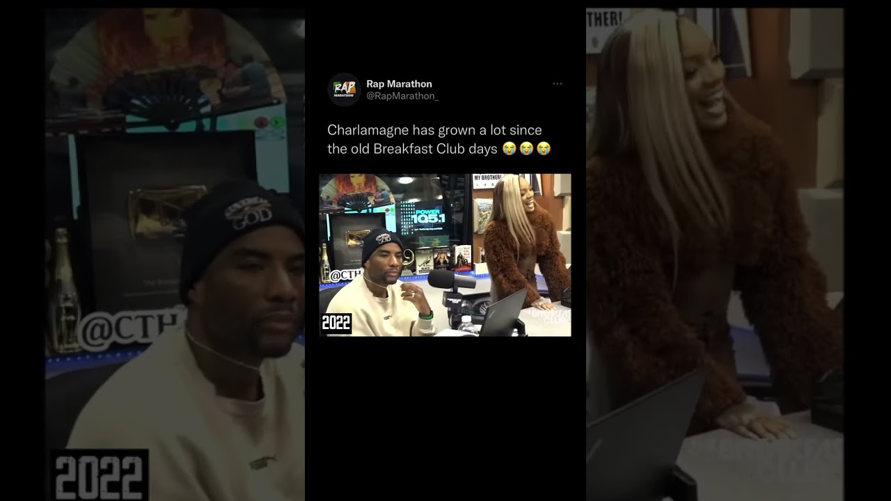 Charlamagne Tryna Show That He’s Grown 🤣 [via @BreakfastClubPower1051FM]