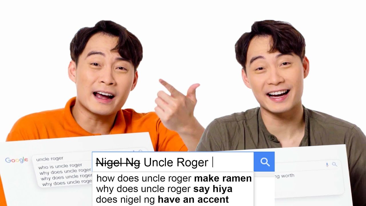 Nigel Ng & Uncle Roger Answer the Web’s Most Searched Questions | WIRED