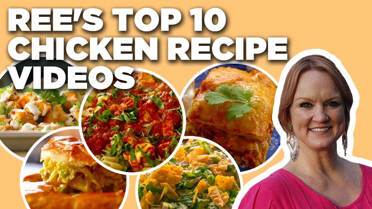 The Pioneer Woman’s Top 10 Chicken Recipe Videos | The Pioneer Woman | Food Network