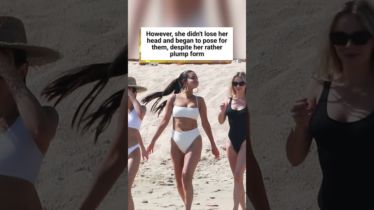 Selena Gomez was attacked by haters because of her weight problem! 😳 #shorts