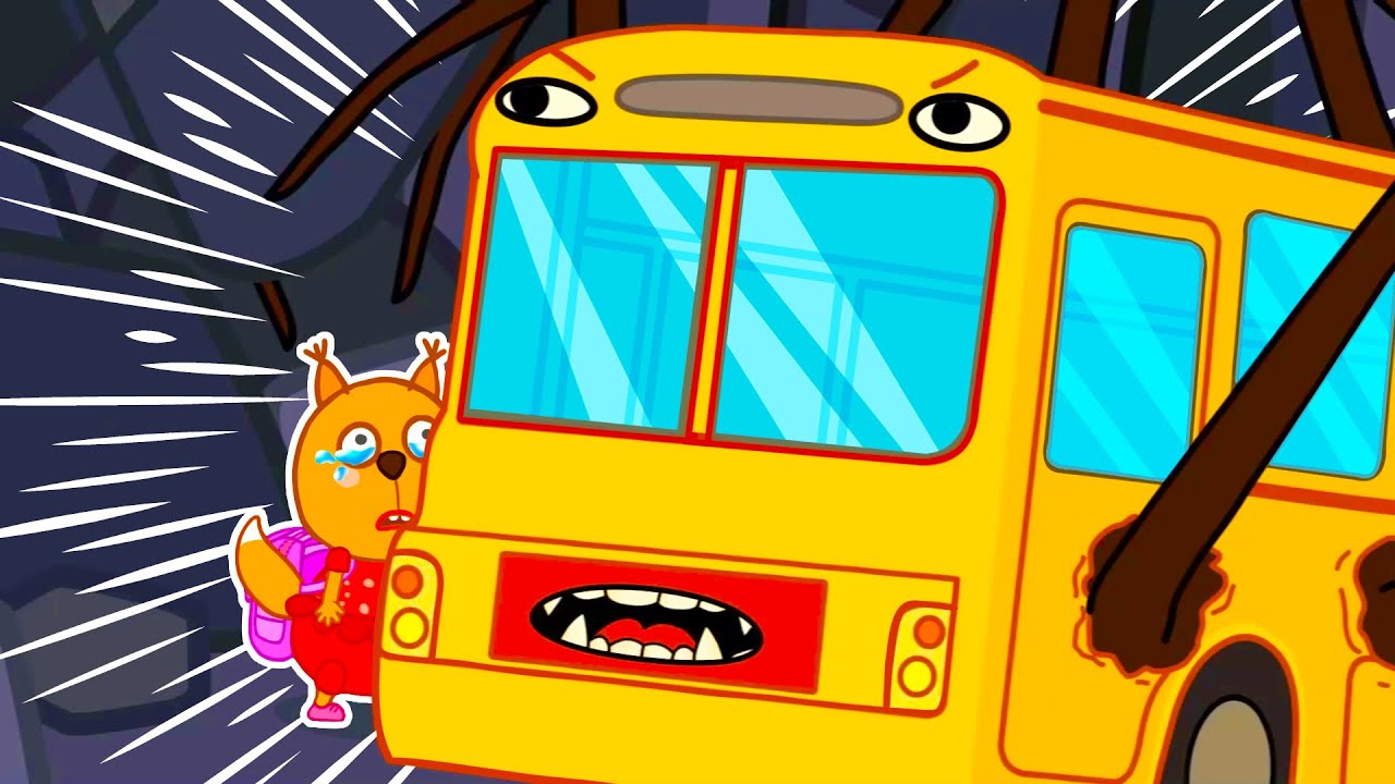 Bus Eater – Funny Stories for Kids | Raccoons Family @RaccoonsFunny