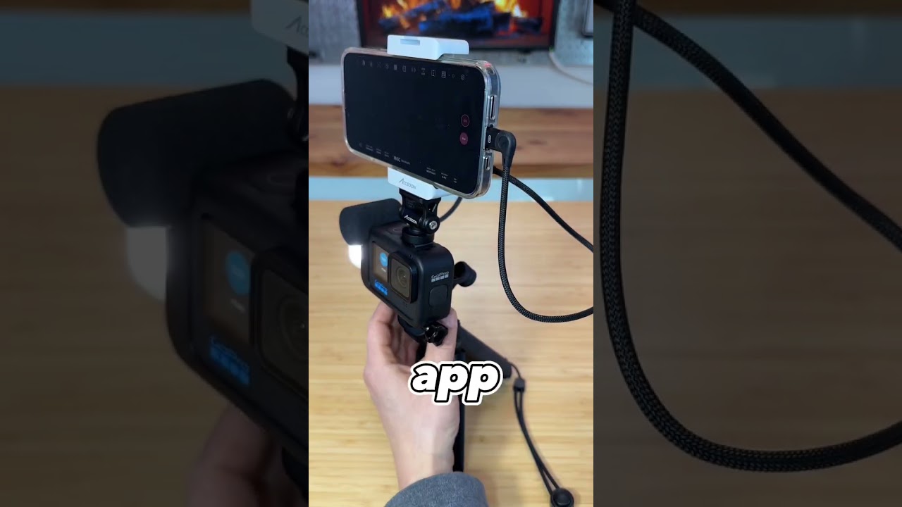 How to use the #iPhone as the GoPro Hero 11 Monitor and do livestream.