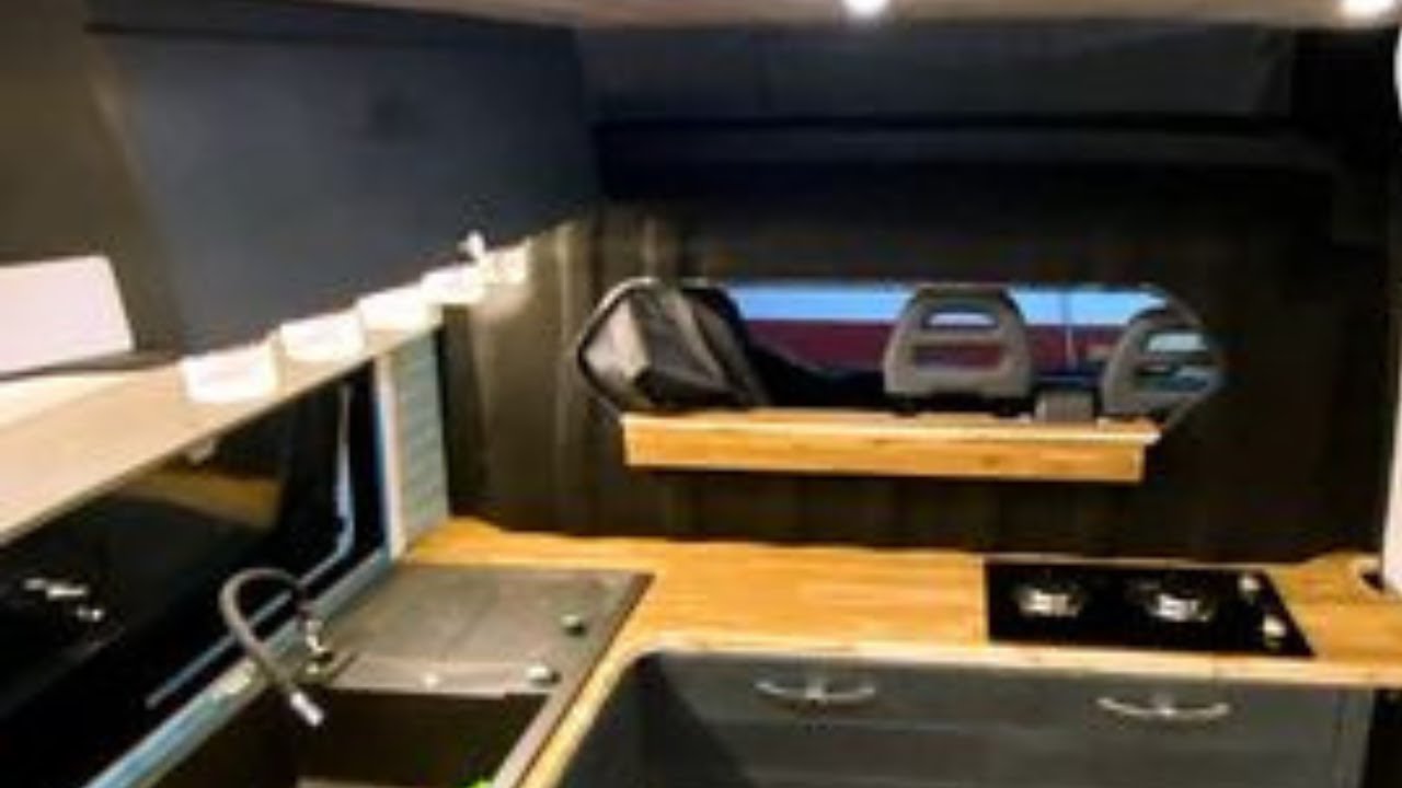 Transforming a van into a tiny house wait to the end amazing!!!