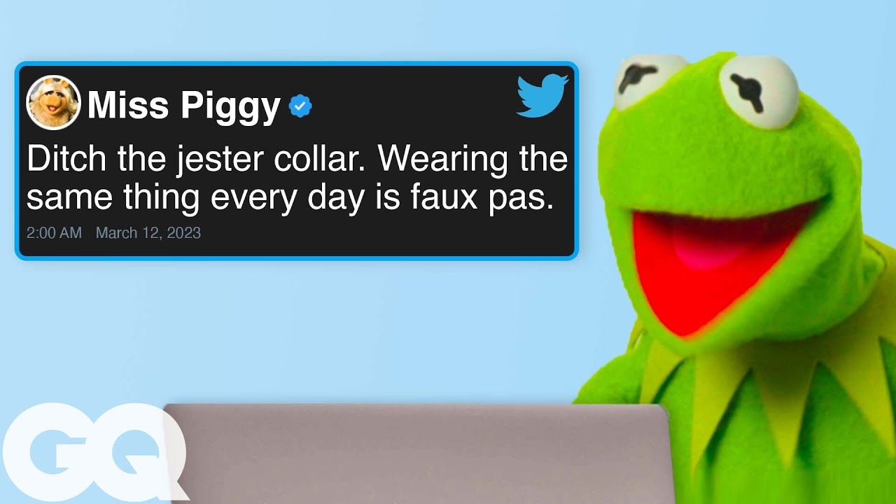 Kermit the Frog Replies to Fans on the Internet | Actually Me | GQ