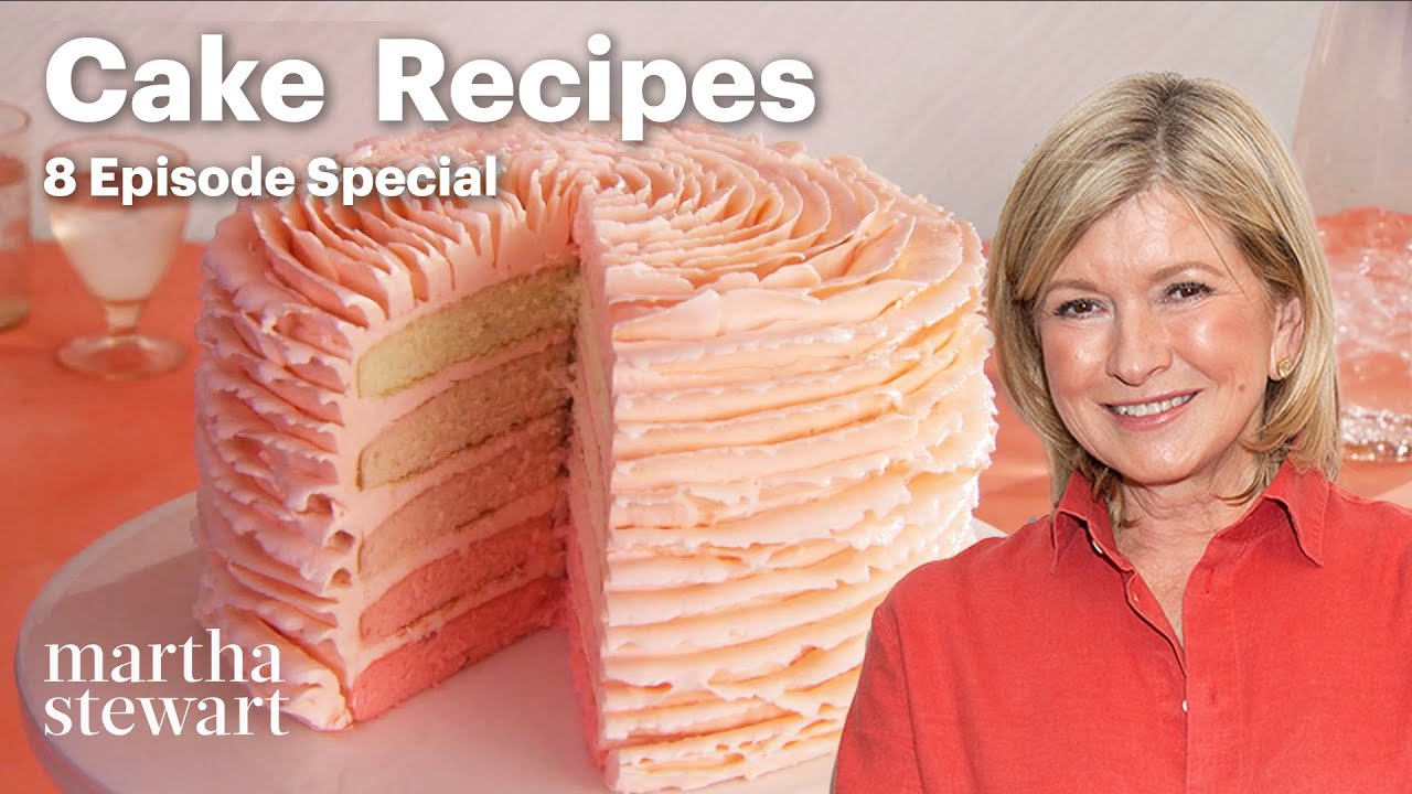 8 Amazing Cake Recipes from Martha Stewart