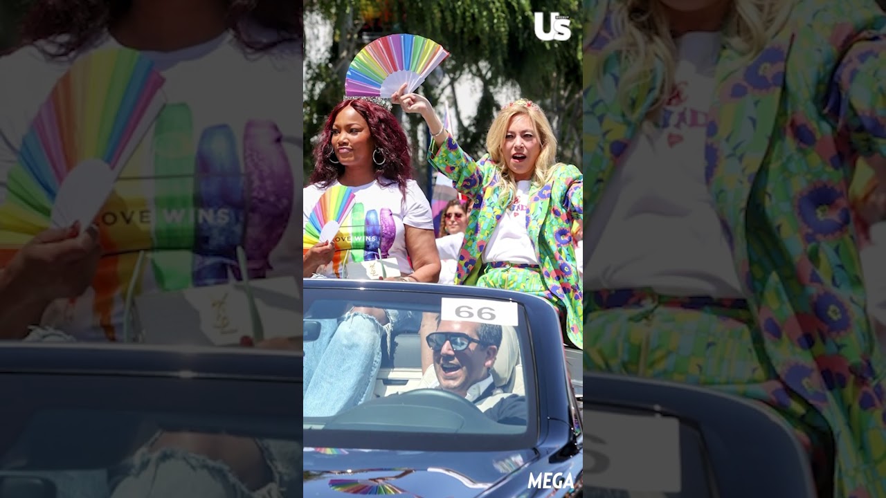 RHOBH Garcelle Beauvais & Sutton Stracke Attend PRIDE In LA #RHOBH #Pride #RealHousewives