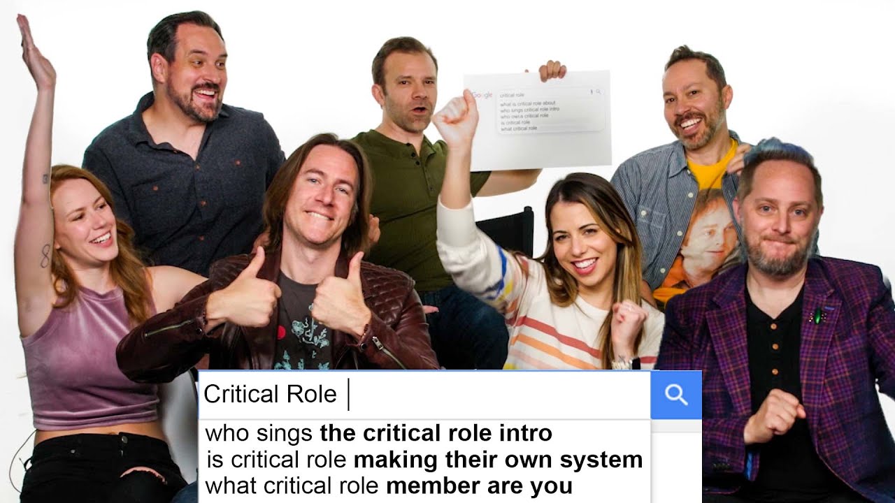 ‘Critical Role’ Cast Answers The Web’s Most Searched Questions | WIRED