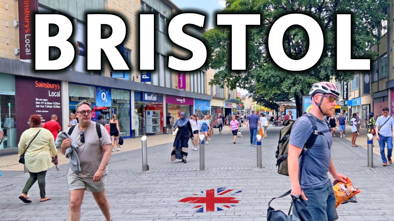 Full Video: Bristol, England, UK – 4K Bristol City Centre Summer Walking Tour and Travel Guide