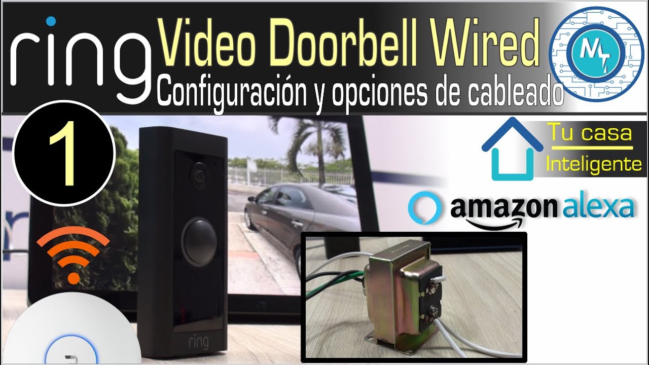 Video Timbre Ring cableado (Ring Video Doorbell Wired): Conectar y configurar