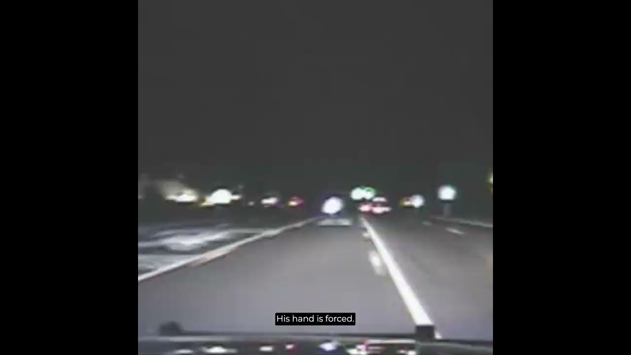 A PIT maneuver was a scenario they hoped to avoid #shorts #police #dashcam #carchase