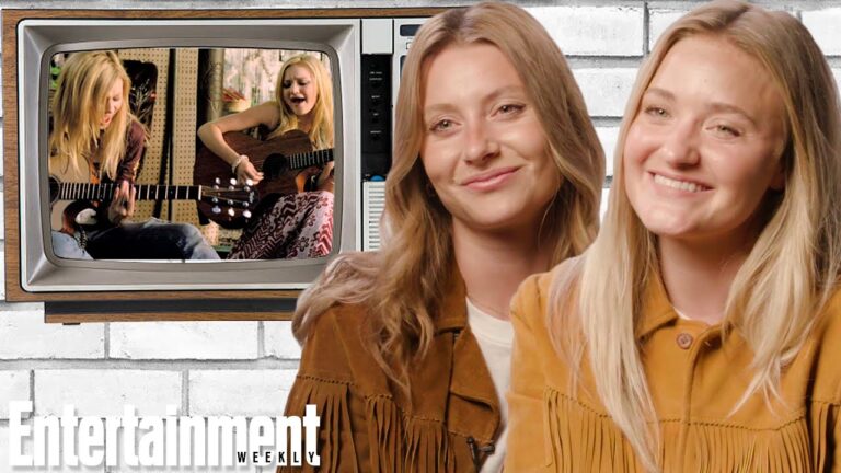 Aly & AJ React to ‘Rush’ & ‘With Love From’ Music Videos | Entertainment Weekly