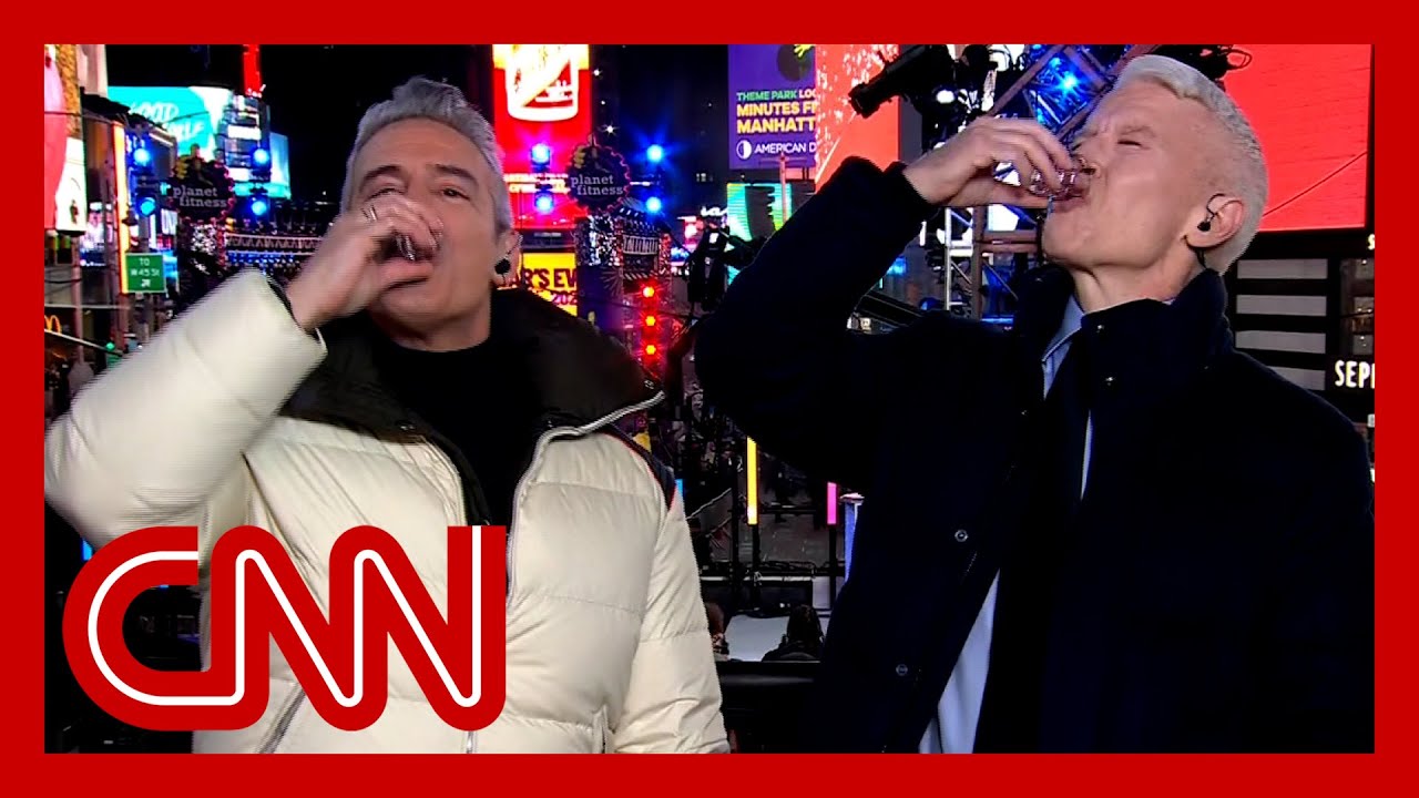 Andy and Anderson restart tradition with their first shot of the night