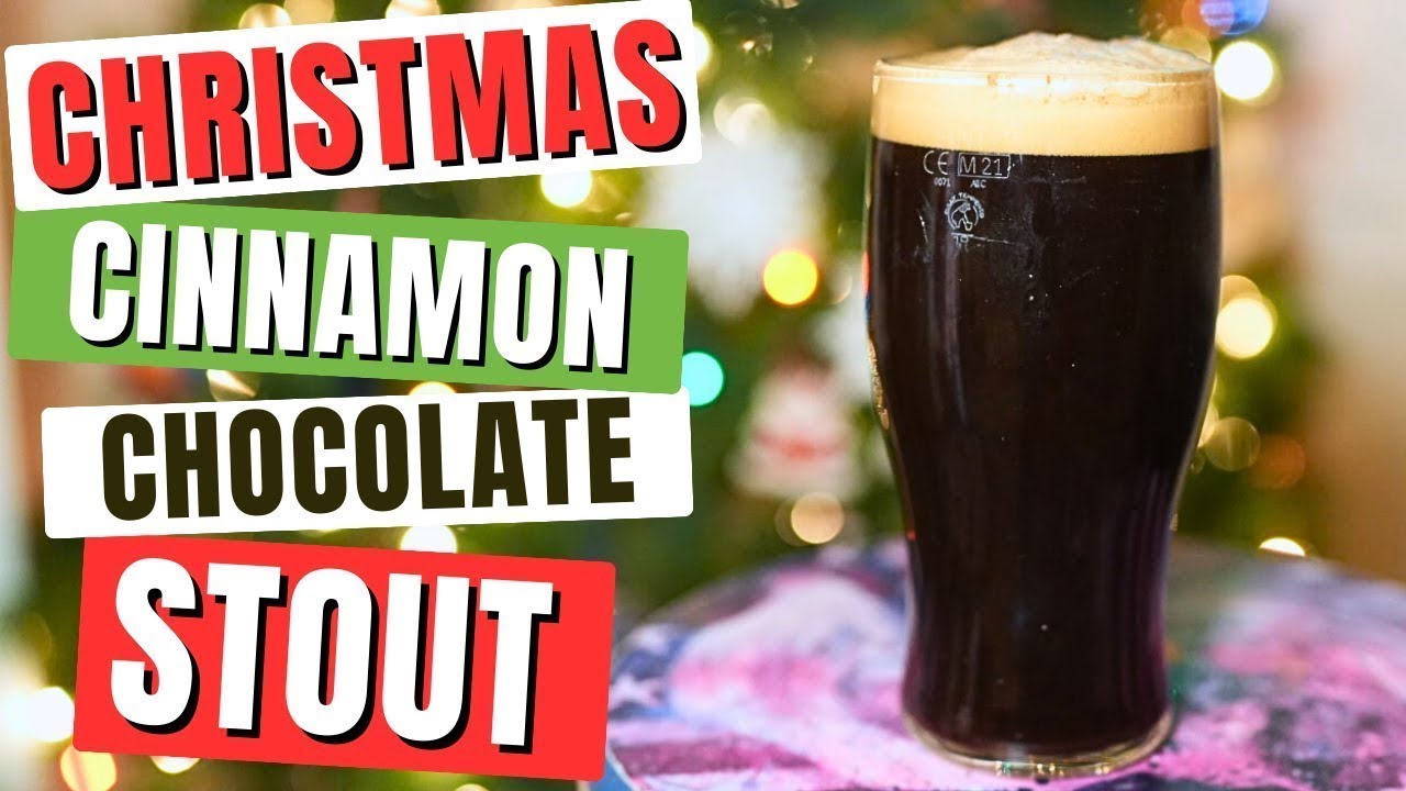 How to Brew A Festive CINNAMON CHOCOLATE STOUT For Christmas!