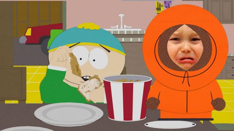 Cartman Steals Kenny’s KFC and runs